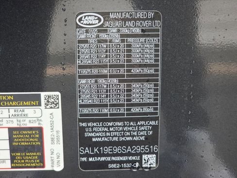 New 2025 Land Rover Range Rover Autobiography image 39