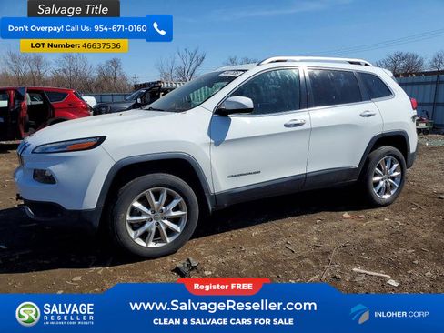 Used 2016 Jeep Cherokee Limited w/ Luxury Group AWD/4WD image 1