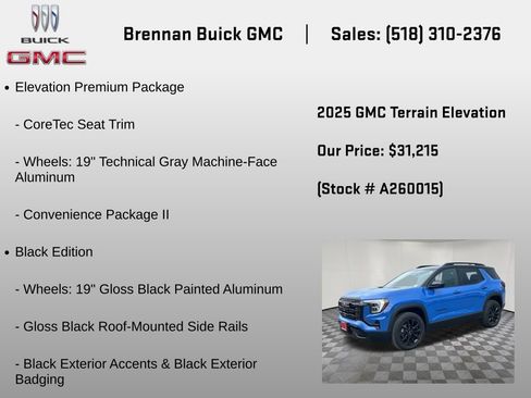 Certified 2025 GMC Terrain Elevation w/ Elevation Premium Package AWD/4WD image 6