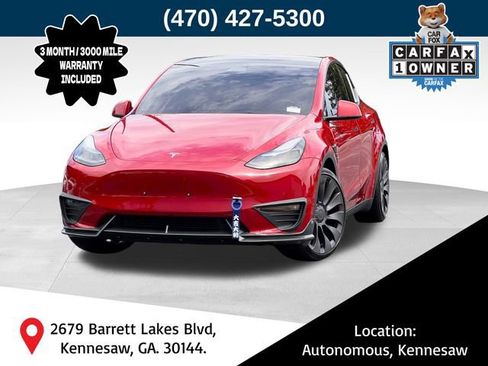 Used 2022 Tesla Model Y Performance AWD/4WD image 1