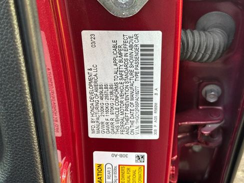 Certified 2023 Honda Accord EX-L image 22