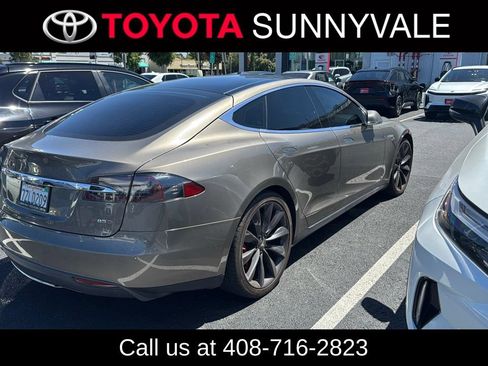 Used 2015 Tesla Model S P85D AWD/4WD image 2