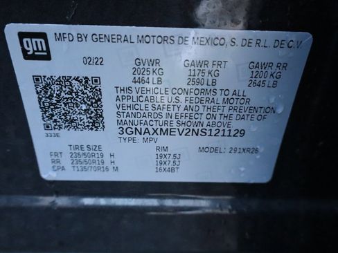 Used 2022 Chevrolet Equinox RS image 35