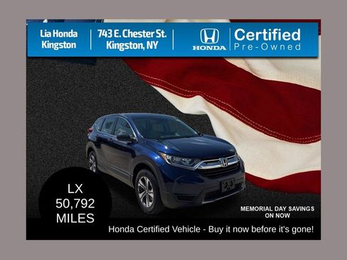 Certified 2019 Honda CR-V LX image 1