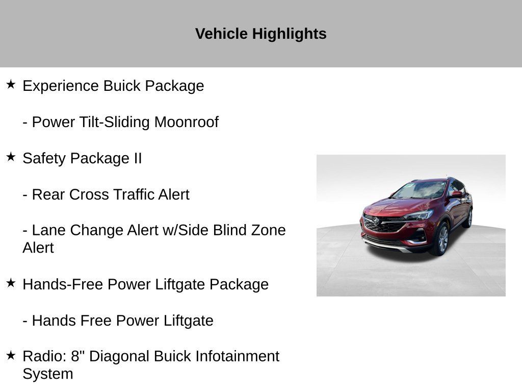 Used 2023 Buick Encore GX Essence w/ Experience Buick Package FWD image 18