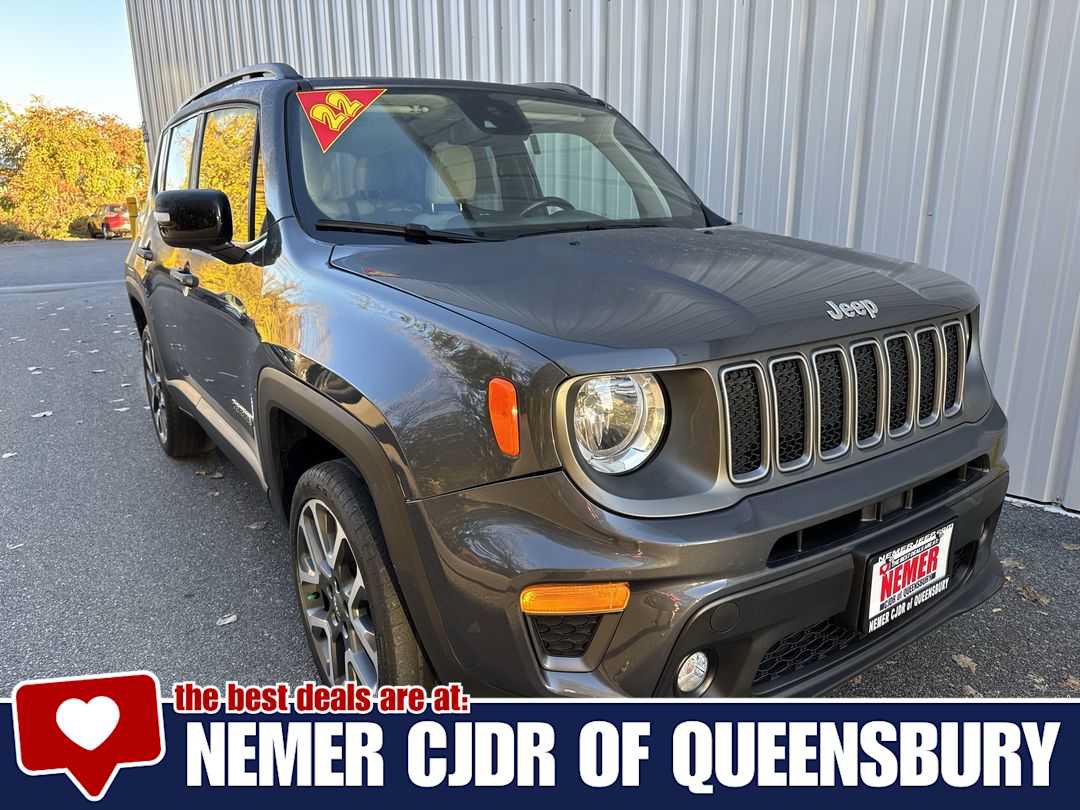 Used 2022 Jeep Renegade Limited w/ Sun, Sound & Wheels Group AWD/4WD image 1