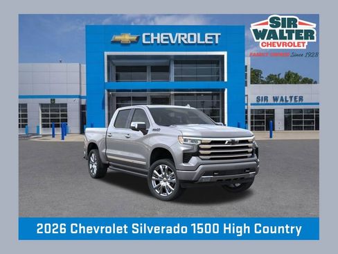 New 2026 Chevrolet Silverado 1500 High Country AWD/4WD image 1