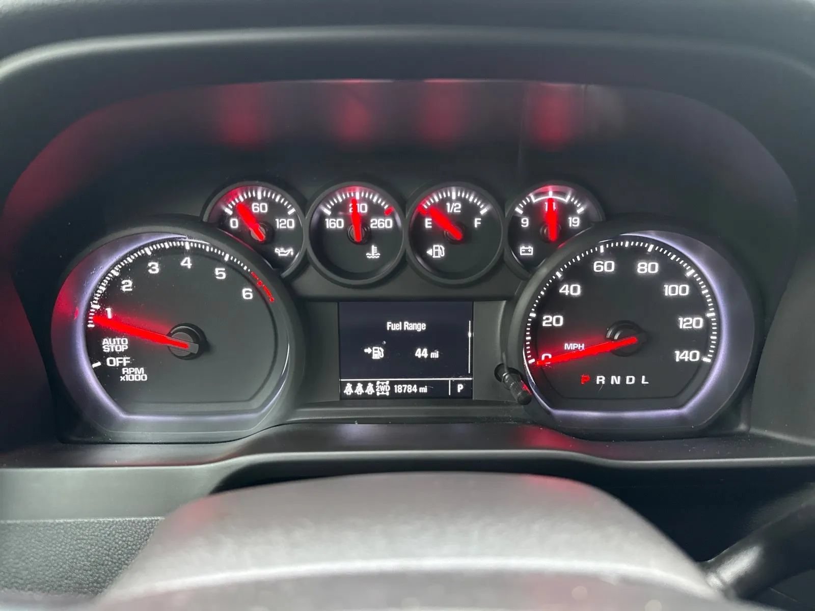 Used 2026 Chevrolet Silverado 1500 Custom Trail Boss w/ Turbomax Blackout Package AWD/4WD image 18