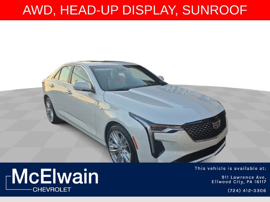 Used 2024 Cadillac CT4 Premium Luxury w/ Technology Package AWD/4WD image 1
