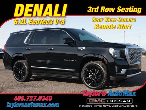Used 2021 GMC Yukon Denali w/ Advanced Technology Package image 1