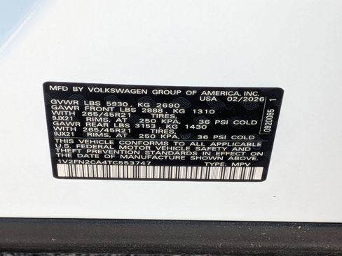 New 2026 Volkswagen Atlas SEL Premium R-Line AWD/4WD image 41
