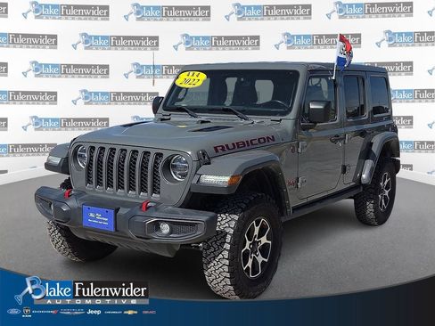 Used 2022 Jeep Wrangler Unlimited Rubicon w/ LED Lighting Group AWD/4WD image 1