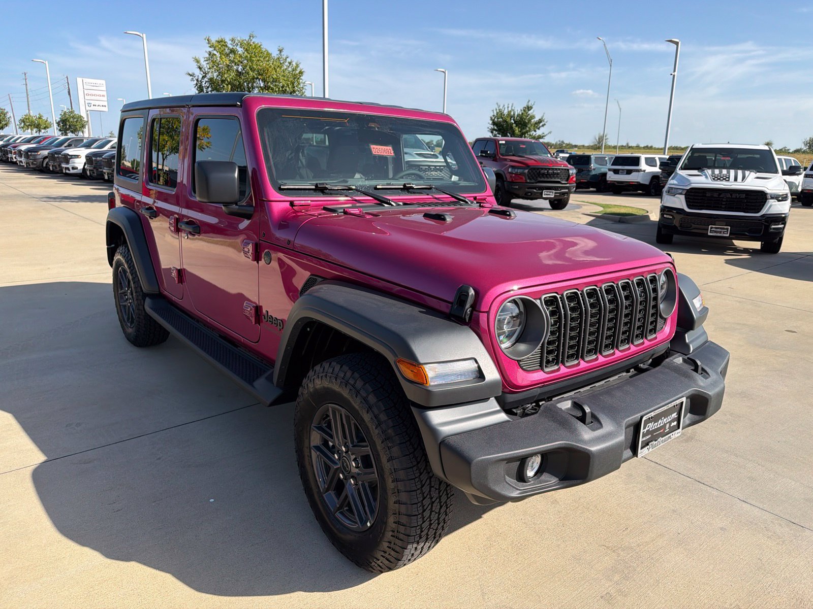 New 2026 Jeep Wrangler Unlimited Sport AWD/4WD image 7