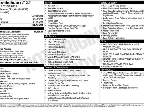 New 2026 Chevrolet Equinox LT w/ Convenience Package II image 25