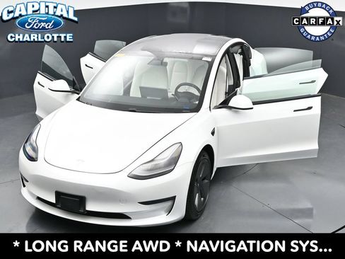 Used 2021 Tesla Model 3 Long Range AWD/4WD image 33