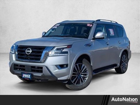 Used 2023 Nissan Armada SL w/ Captain's Chairs Package image 1