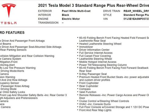 Used 2021 Tesla Model 3 RWD image 13