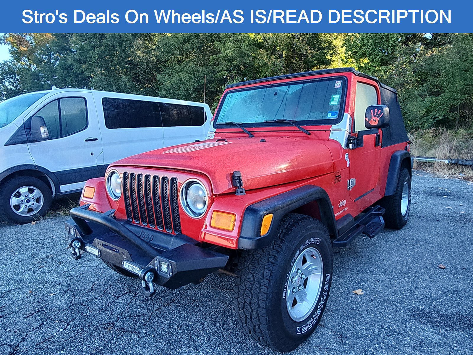 Used 2005 Jeep Wrangler Unlimited w/ Security Group AWD/4WD image 1