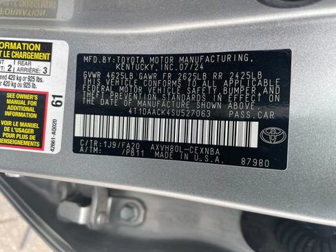 Used 2025 Toyota Camry LE FWD image 26