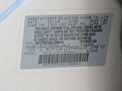Used 2018 Nissan Kicks SV FWD image 26