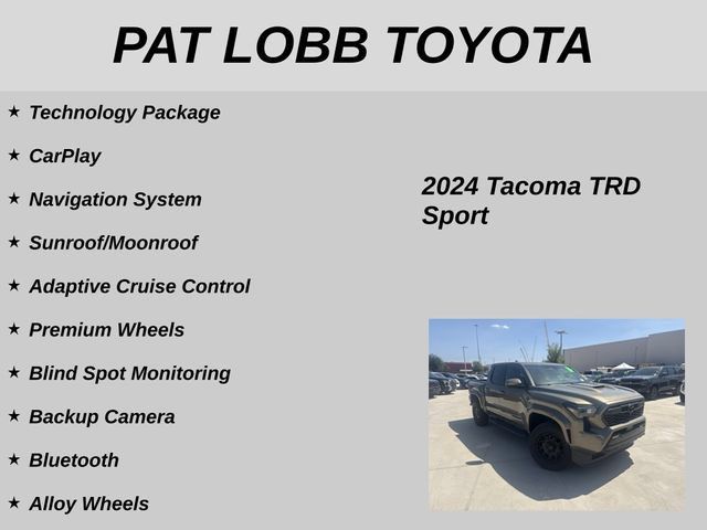 Used 2024 Toyota Tacoma TRD Sport w/ TRD Sport Premium Package RWD image 12