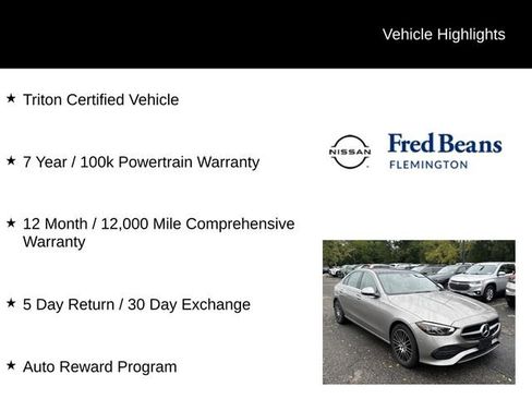Used 2022 Mercedes-Benz C 300 4MATIC Sedan image 5