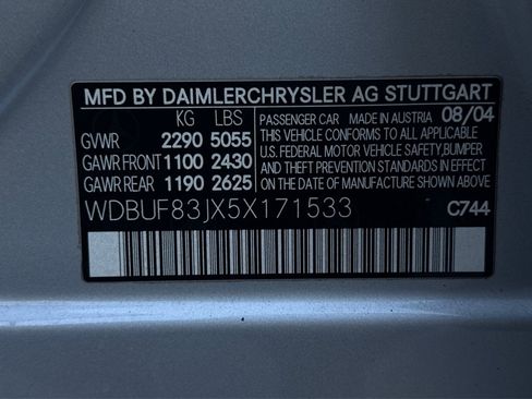 Used 2005 Mercedes-Benz E 500 4MATIC Sedan image 48