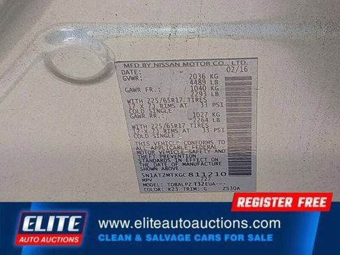 Used 2016 Nissan Rogue S FWD image 17