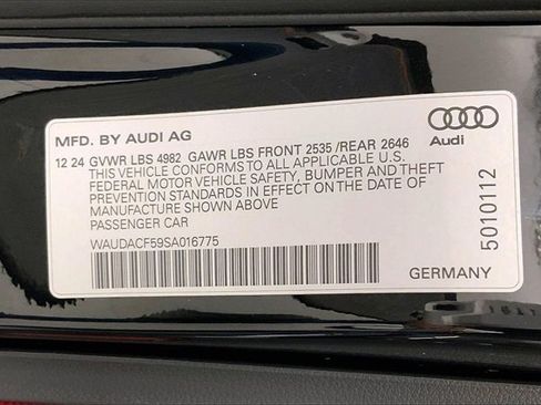 Certified 2025 Audi A5 2.0T Premium Plus w/ Convenience Plus Package image 35