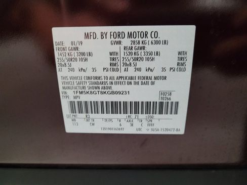 Used 2019 Ford Explorer Sport AWD/4WD image 33