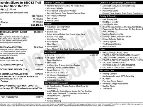 Used 2020 Chevrolet Silverado 1500 LT Trail Boss AWD/4WD image 4