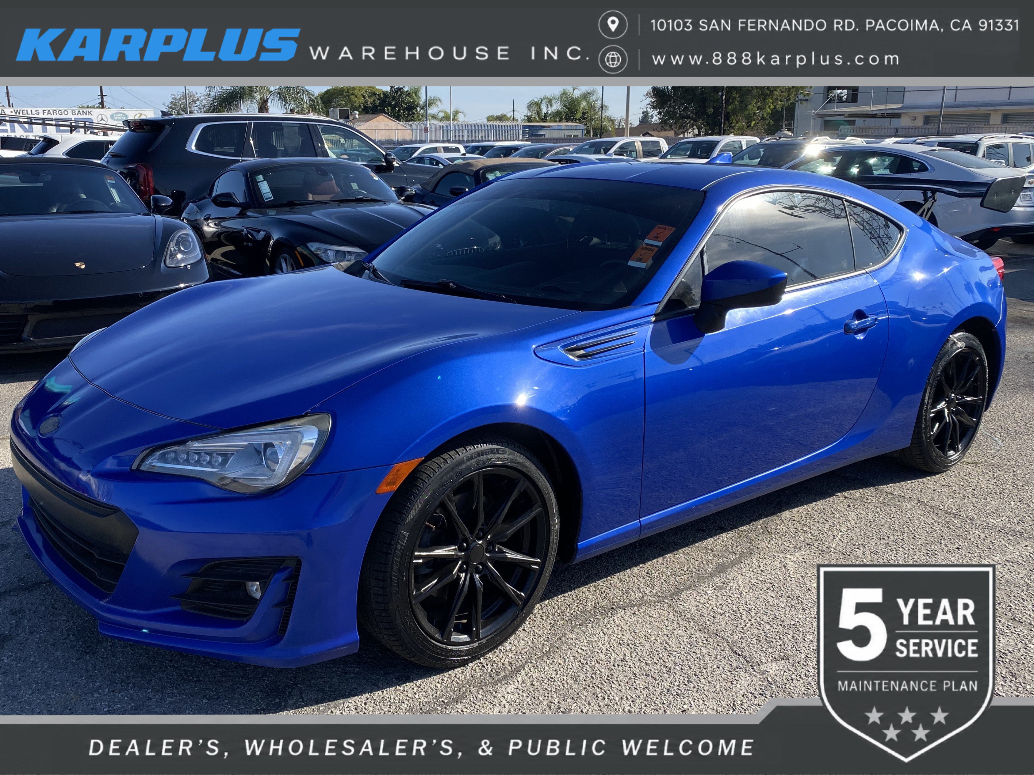 Used 2017 Subaru BRZ Limited RWD image 1