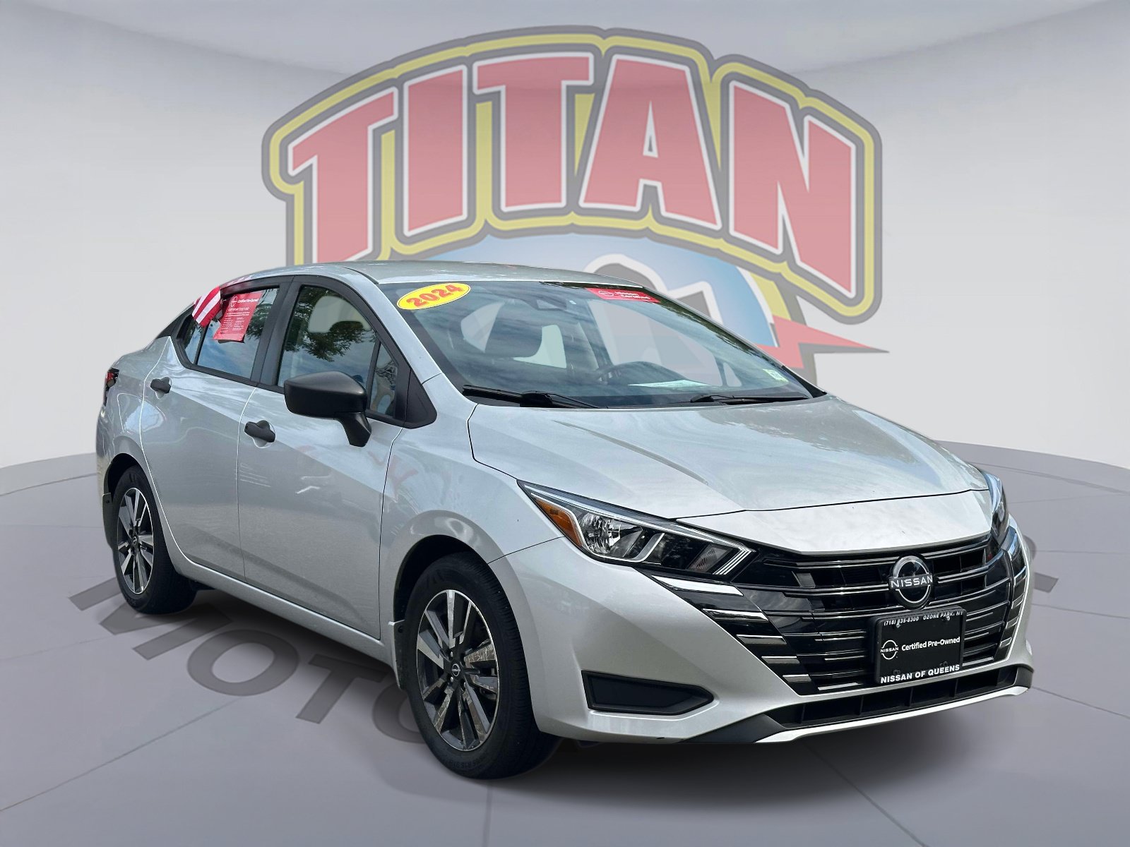 Certified 2024 Nissan Versa S w/ S Plus Package FWD image 1