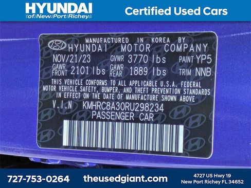 Certified 2024 Hyundai Venue SEL image 33