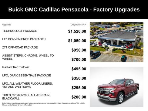 Used 2024 Chevrolet Silverado 1500 LTZ w/ Technology Package AWD/4WD image 4