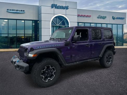 Used 2023 Jeep Wrangler Unlimited Rubicon 4xe w/ Cold Weather Group image 4