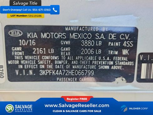 Used 2017 Kia Forte LX FWD image 16