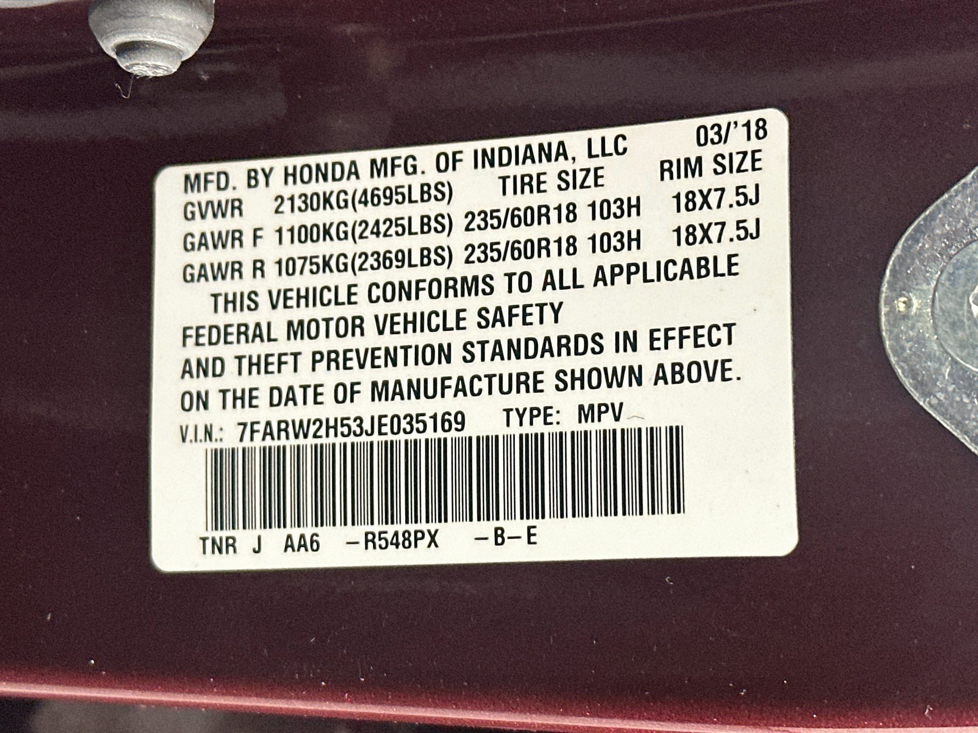Used 2018 Honda CR-V EX image 12