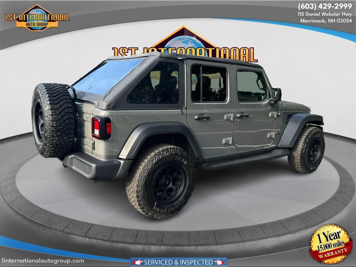 Used 2019 Jeep Wrangler Unlimited Sport AWD/4WD image 9