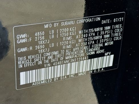 Used 2022 Subaru Outback Limited image 30