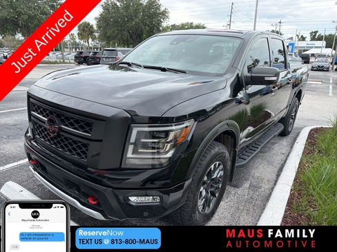 Certified 2023 Nissan Titan PRO-4X w/ Pro-4x Convenience Package AWD/4WD image 1