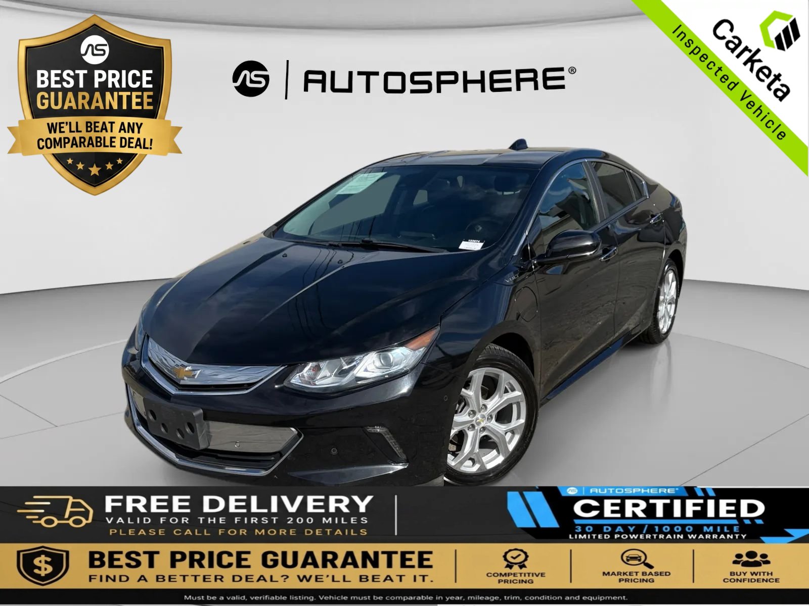 Used 2016 Chevrolet Volt Premier w/ Driver Confidence Package FWD image 1