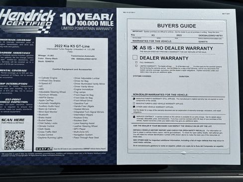 Used 2022 Kia K5 GT-Line image 35