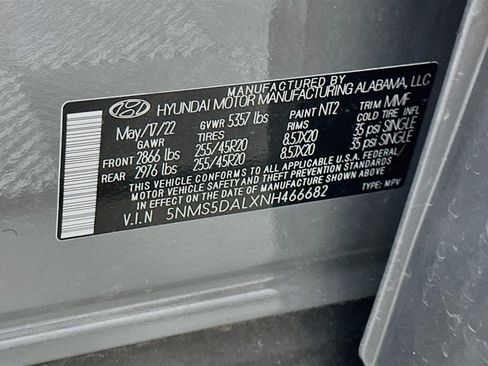Used 2022 Hyundai Santa Fe Calligraphy AWD/4WD image 12