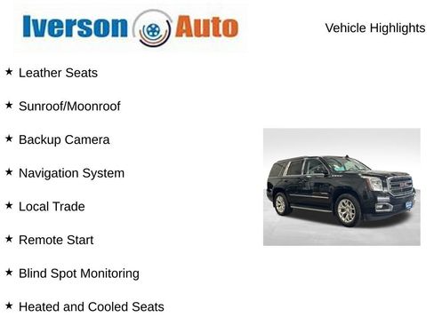 Used 2015 GMC Yukon SLT w/ Open Road Package AWD/4WD image 2