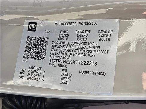 New 2026 GMC Canyon Elevation w/ Convenience Package RWD image 18