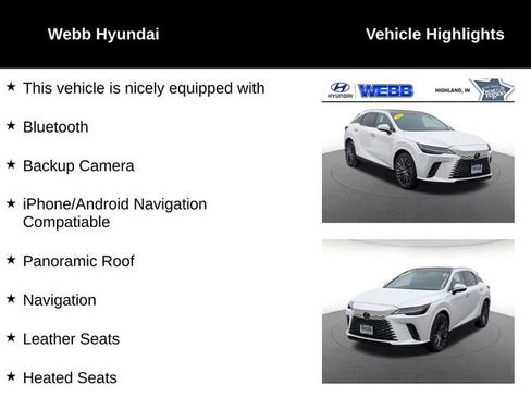 Used 2023 Lexus RX 350 FWD image 4