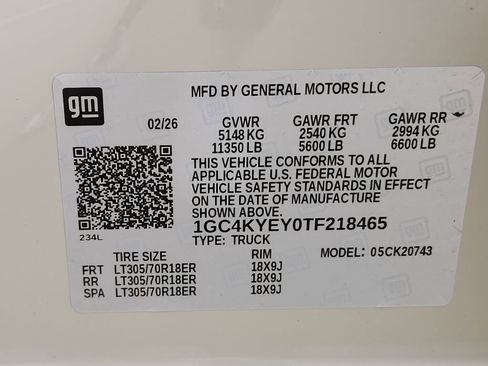 New 2026 Chevrolet Silverado 2500 ZR2 w/ LPO, Dark Essentials Package image 26