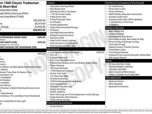 Used 2022 RAM 1500 Tradesman w/ Chrome Appearance Group image 3