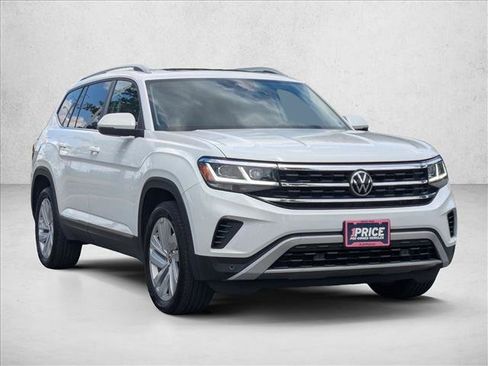 Used 2021 Volkswagen Atlas SEL AWD/4WD image 3